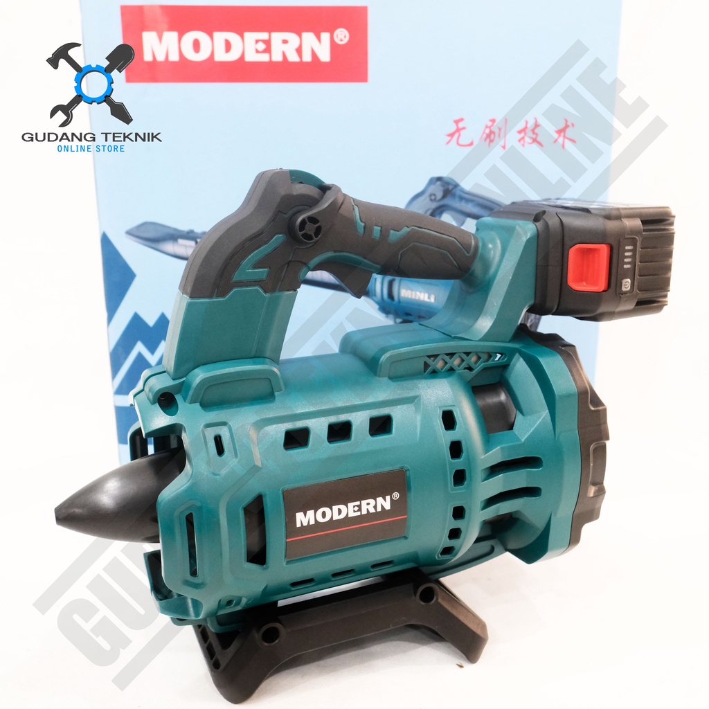 Hand Blower CORDLESS MODERN DC402B 20V / Mesin Blower Angin Tangan MODERN DC-402B 20 Volt