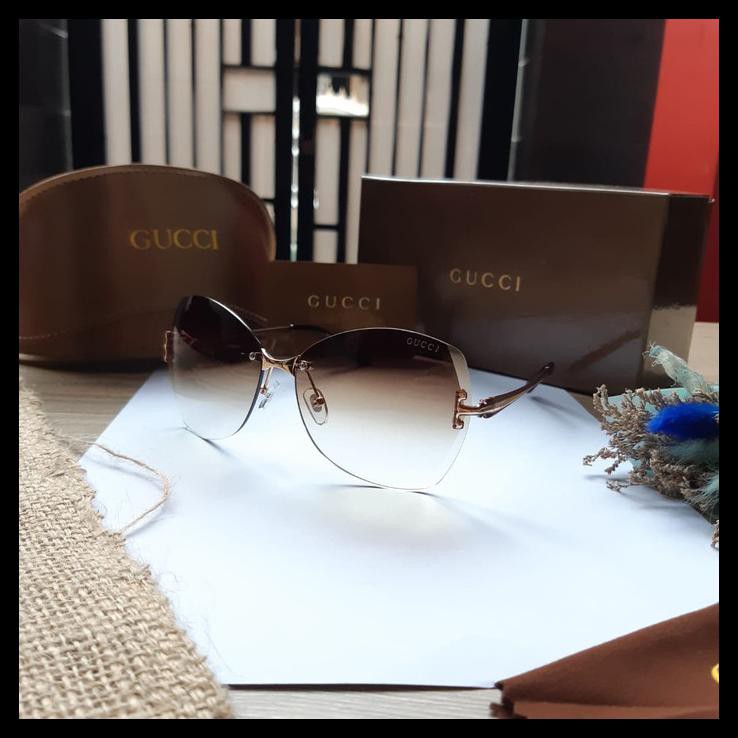 Gucci 18267 Kacamata / Sunglass Wanita + Box Super