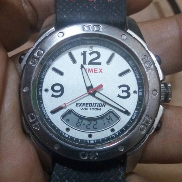 timex expedition wr100m