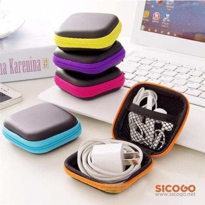 Tas Headset Kecil / Earphone Bag / Headset Bag / Mini Headset Bag / Mini Pouch / Handsfree Bag