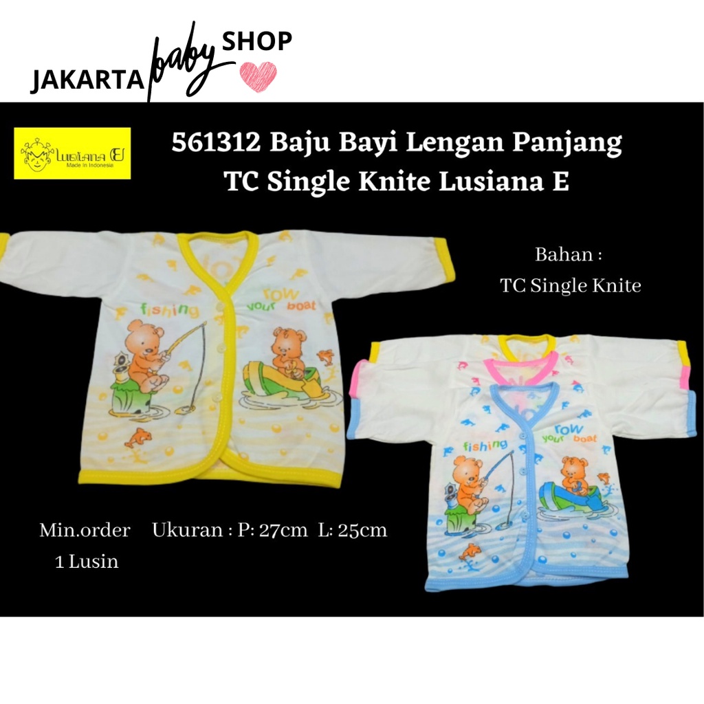 BAJU BAYI TC SINGLE KNITE  LUSIANA E 561313/ 561311/ 561312