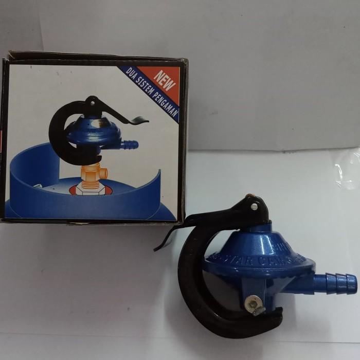 Regulator Gas Starcam Non Meteran SC 23S Kepala Regulator Jepit