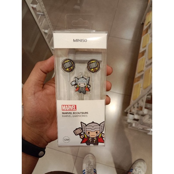 heatset miniso,earphone Marvel, Miniso earphone