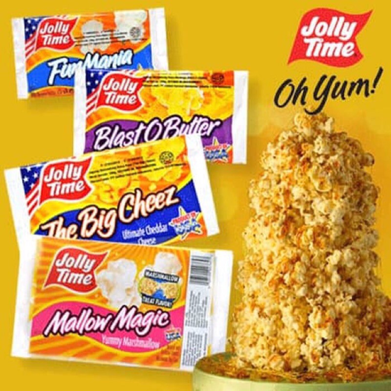 

Microwave Pop Corn Jolly Time 100g