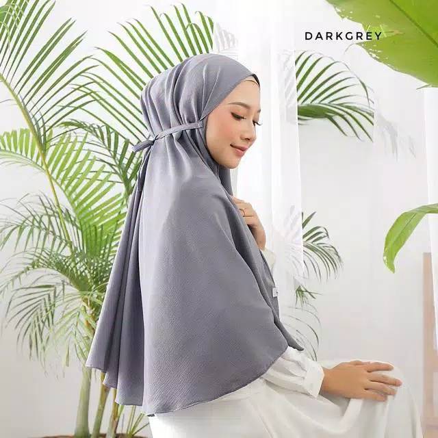 Hijab Bergo Tali / Jilbab Bergo Tali / Bergo Instan / Fatimah / Maryam / Instan Bergo / slem non pet Termurah Bahan DM