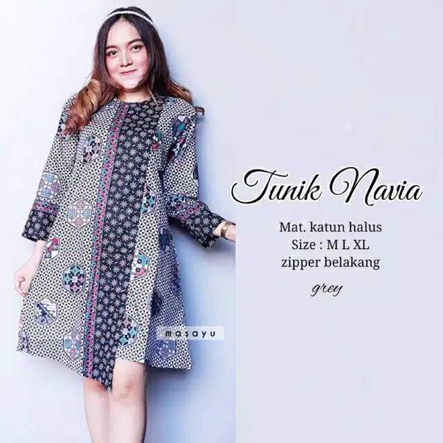 Banting Harga Tunik Navia Tunic Batik Cantik Modis Modern Muslim Seragaman Kerja Kantor Terbaru Mono Monokrom Nw8AlnUx0YQ7g