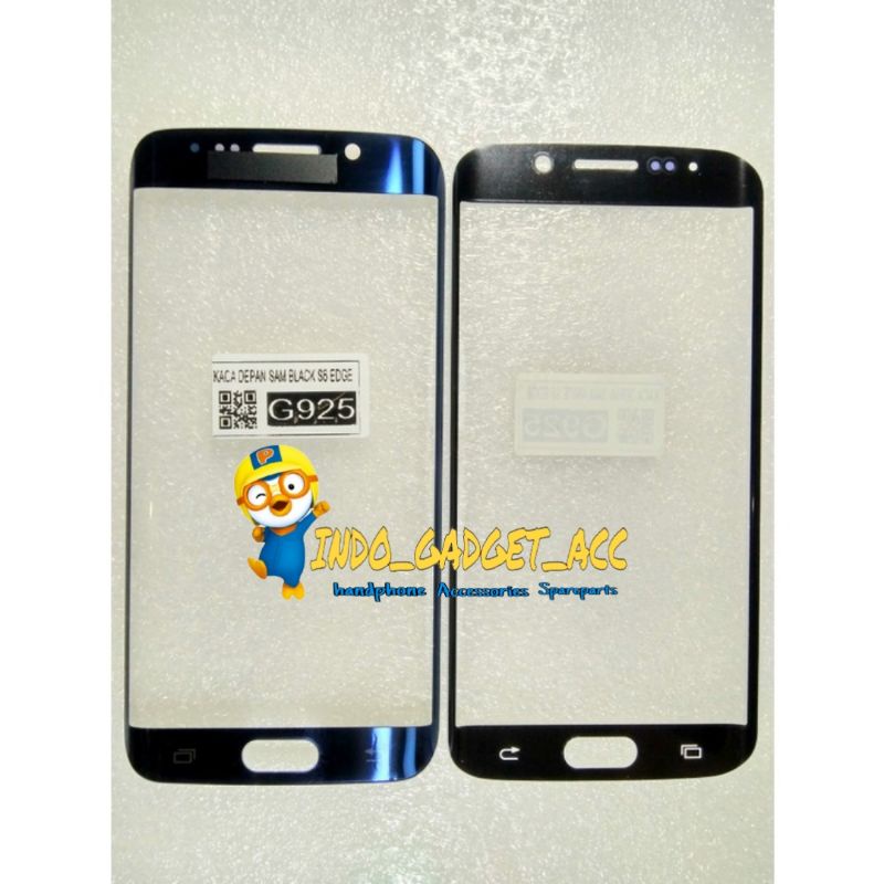 KACA LCD KACA DEPAN KACA TOUCHSCREEN SAMSUNG G925 GALAXY S6 EDGE