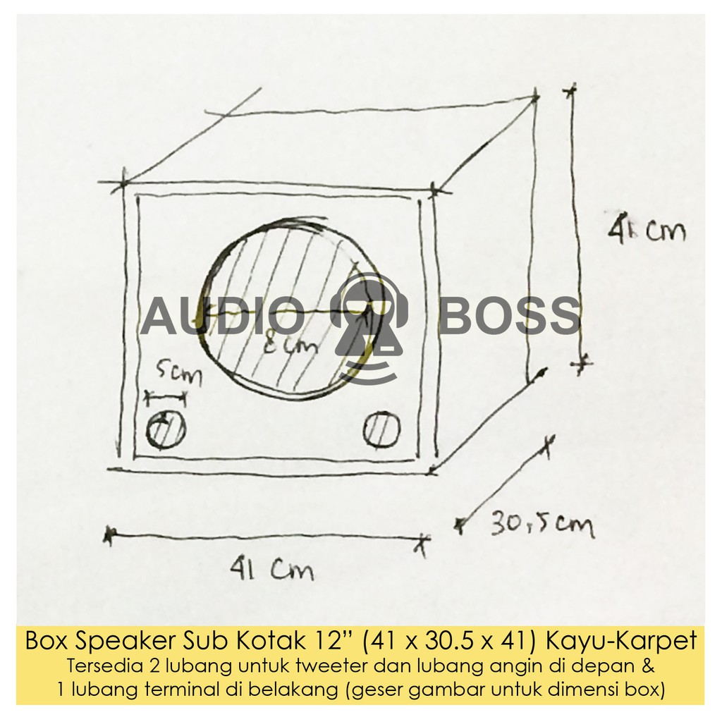 diameter speaker 12