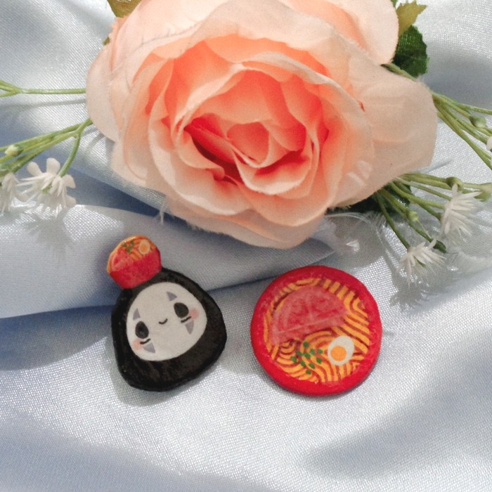 GHIBLI CLAY PINS ADOPTABLE