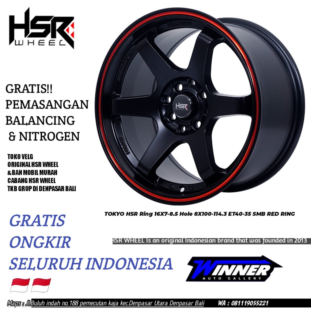 VELG MOBIL TE37 RING 16 LEBAR CELONG COCOK DI JAZZ YARIS BRIO