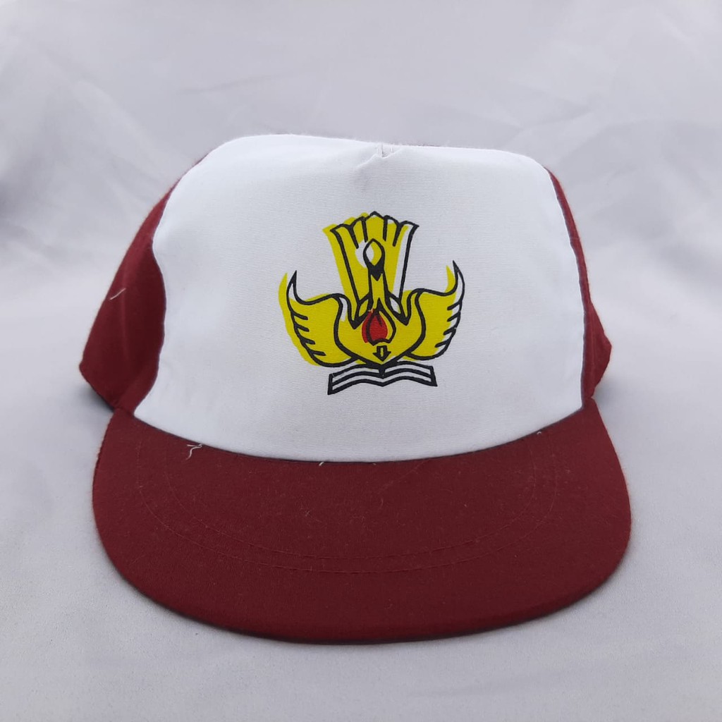 Topi SD Merah dan Merah Putih