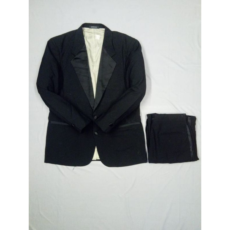 jas setelan pria/061/Ralph Lauren/tuxedo murah/tuxedo hitam/jas nikah/jas hitam/tuxedo/jas second