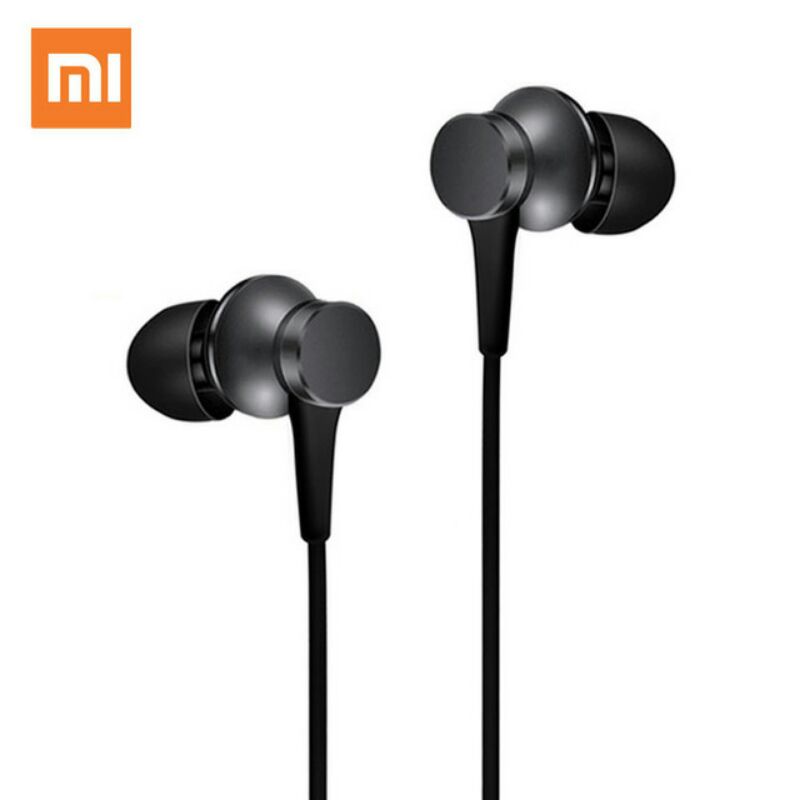 Xiaomi In Ear Basic Earphone With Mic ( Replika 1:1 ) - Black