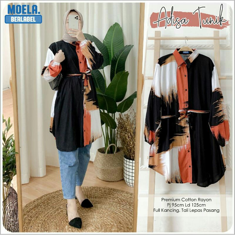 TUNIK ADISA/Tunik kombinasi premium