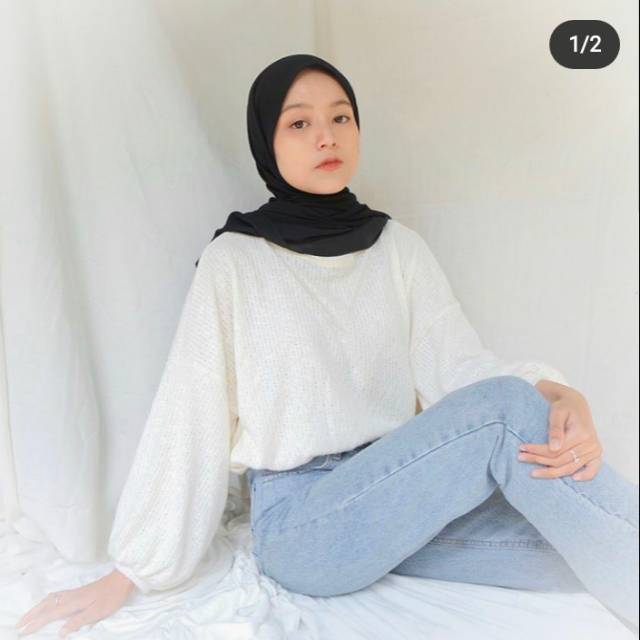 READY Aimee sweater (Broken white) by Edmee_outfit