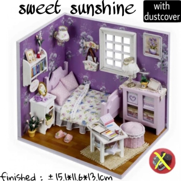 

Dijual DIY Do It Yourself 3001 Sweet Sunshine Dollhouse Kit Diskon