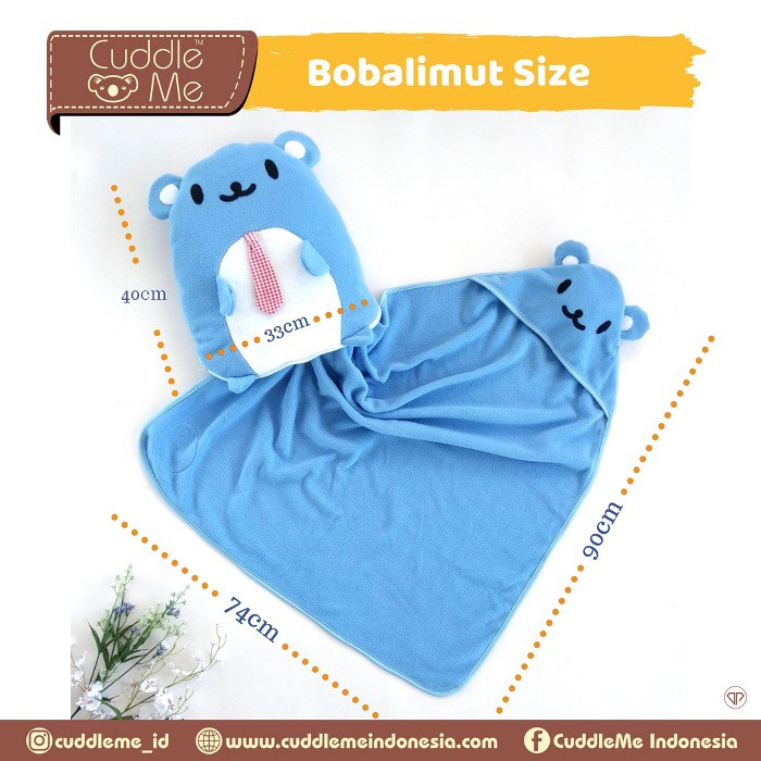 Cuddle Me Bobalimut Boneka Bantal Selimut