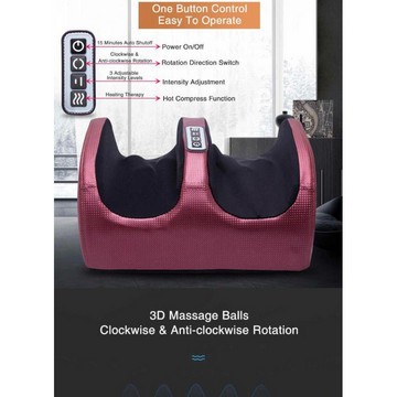 Alat Pijat Kaki Elektrik - Automatic Foot Massage Terapi Heating Betis