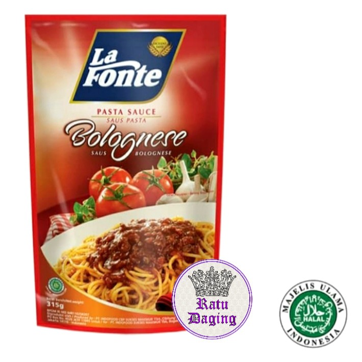 

Saos Pasta Bolognese / Saos La Fonte Bolognese 315gr