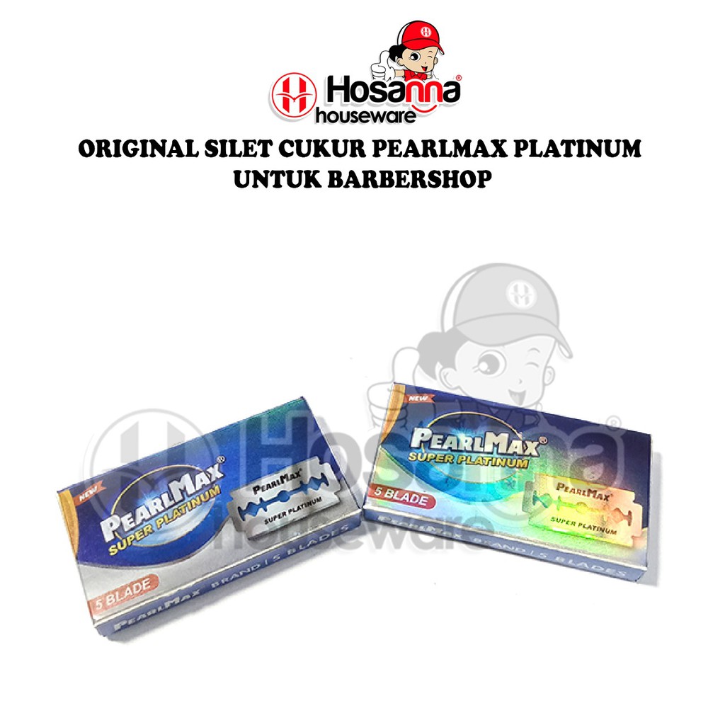 ORIGINAL SILET CUKUR PEARLMAX PLATINUM UNTUK BARBERSHOP-6