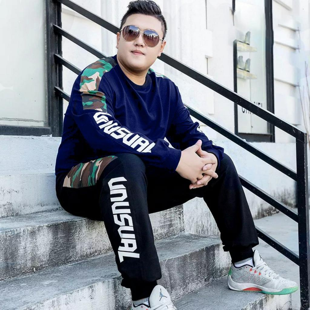 MPS Set Unus / Set Jumbo Pria Lengan Panjang / Stelan Pria