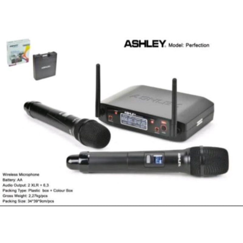 Mic Wireless Ashley Perfection UHF Koper