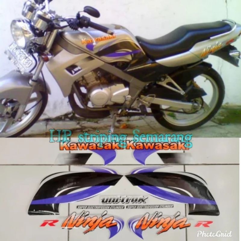 Striping Ninja Kis th 2001 Silver Printing