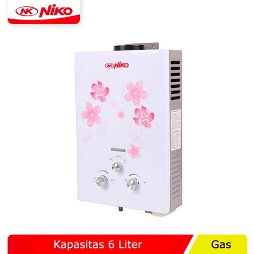 Niko NK-6L Water Heater Gas Pemanas Air Mandi Gas 6 Liter