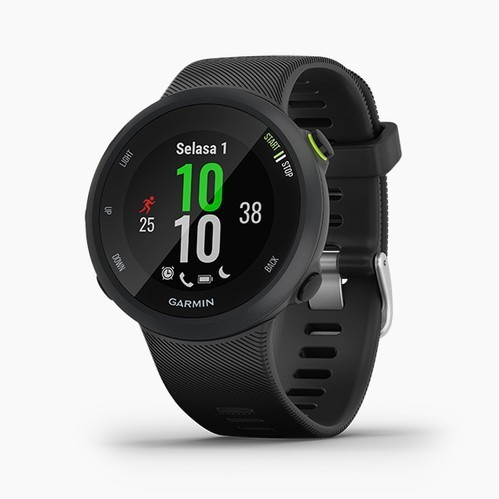 Garmin Forerunner 45 , GPS, SEA, Black Garansi Tam 2 Tahun