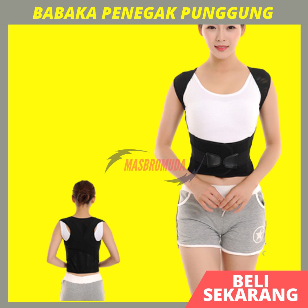 KORSET PENYANGGA PUNGUNG PENEGAK PUNGUNG BADAN BUNGKUK HOT SHAPER SHOULDER BACK BJ08