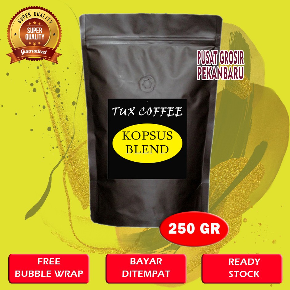 

KOPI SUSU Biji Kopi Blend 75% robusta 25% arabika - Es Kopi Susu Blend - Ice Blend - 200gr