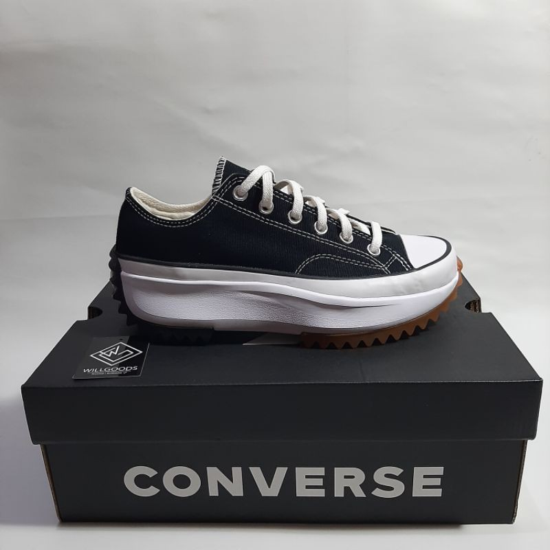 converse run black