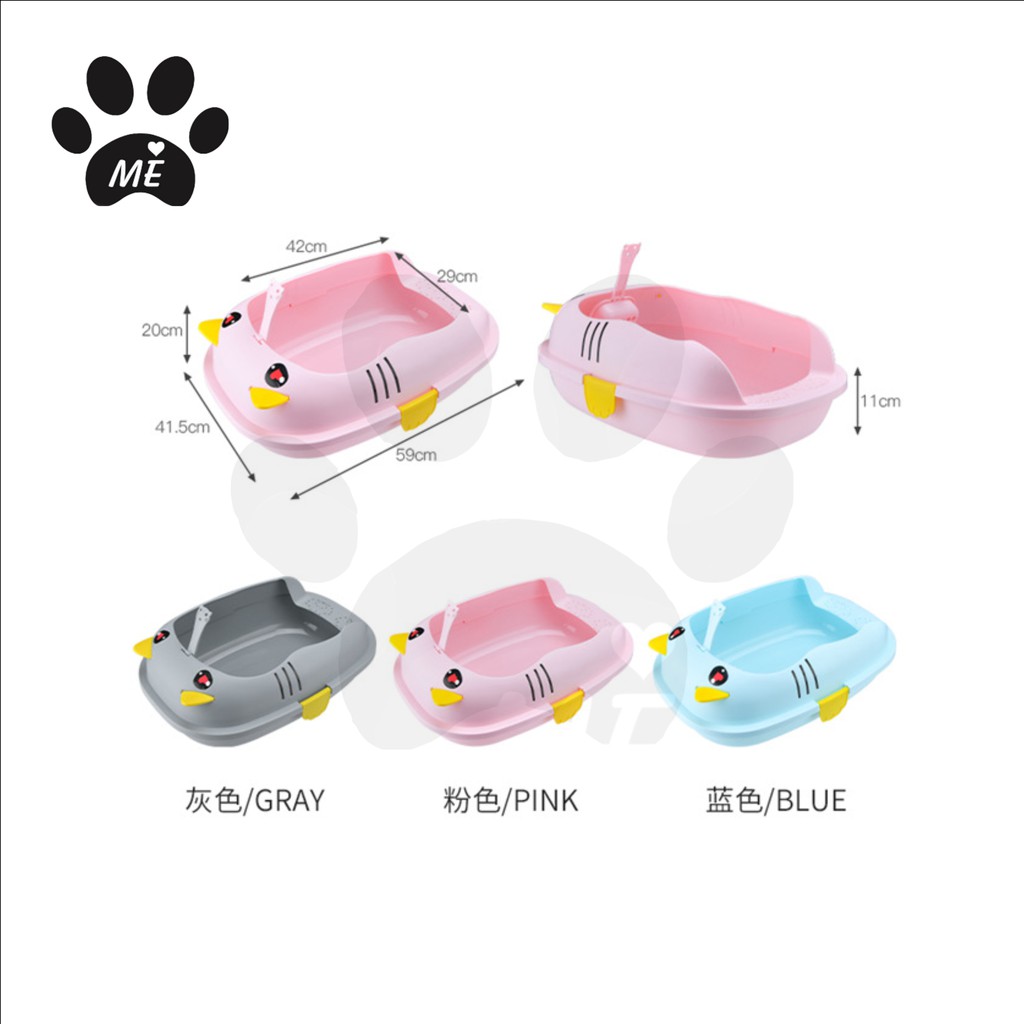 Cat Litter Box &quot;FABULOUS S&quot; Tempat Pasir Kucing