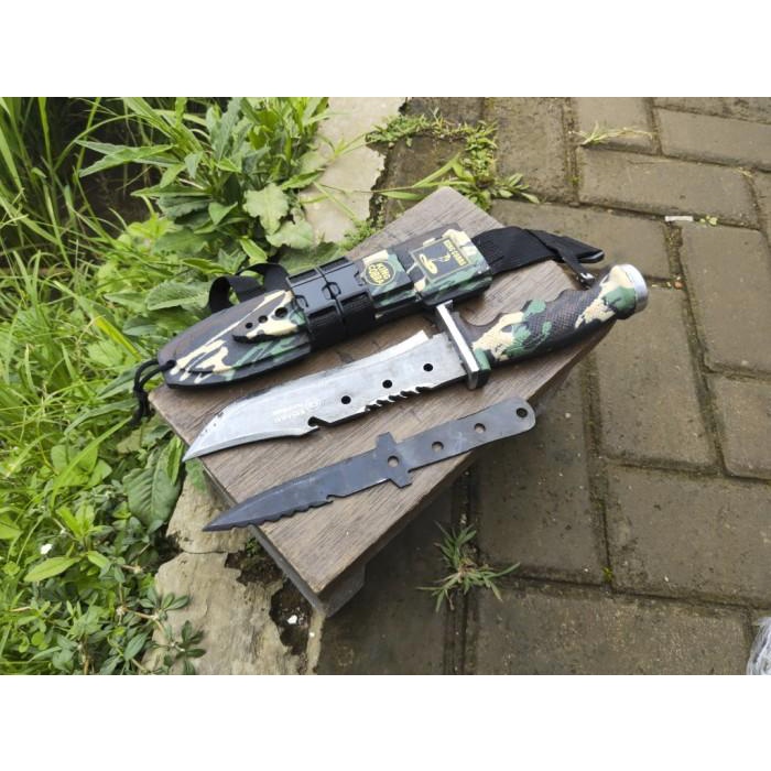 PISAU SANGKUR KOMANDO LORENG KING COBRA Best Seller