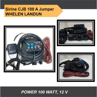 Sirine Landun Whelen Sound CJB100A Jumper CJB 100 A 100A Wat MURAH PJR BM Paspamres NET 86 LANDUN READY SIRINE BAGUS