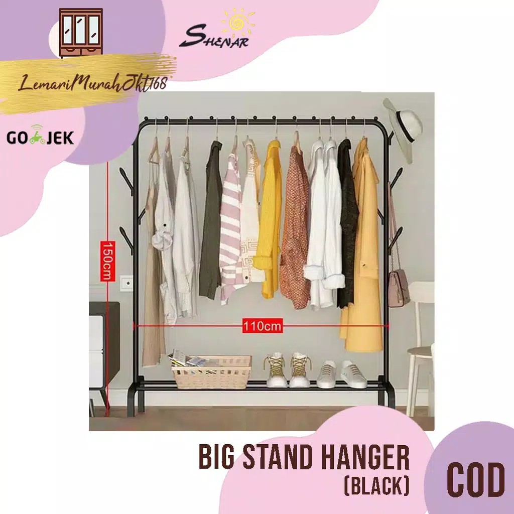 hanger gantungan baju gawang