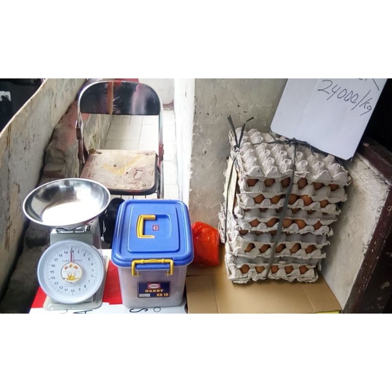 

telor ayam fresh 15Kg