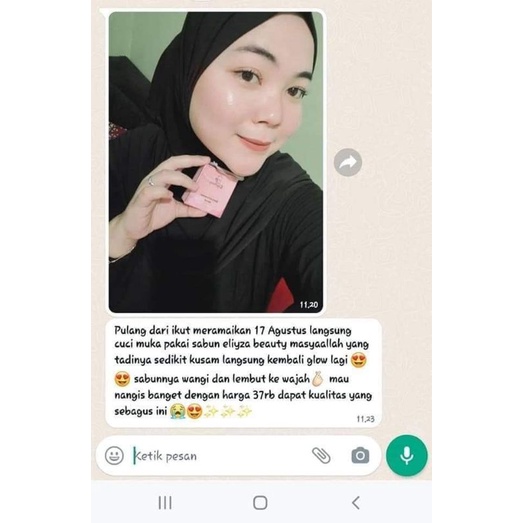 SABUN ELIZA BEAUTY /ELIZA BEAUTY BRIGHTENING SOAP