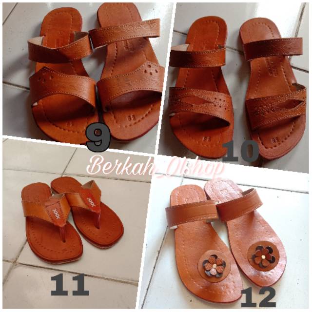 SANDAL KULIT NABATI ASLI MAGETAN