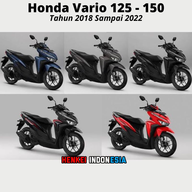 Cover Knalpot Motor Vario 125 New - Vario 150 New Tahun 2018 2019 2020 2021 2022