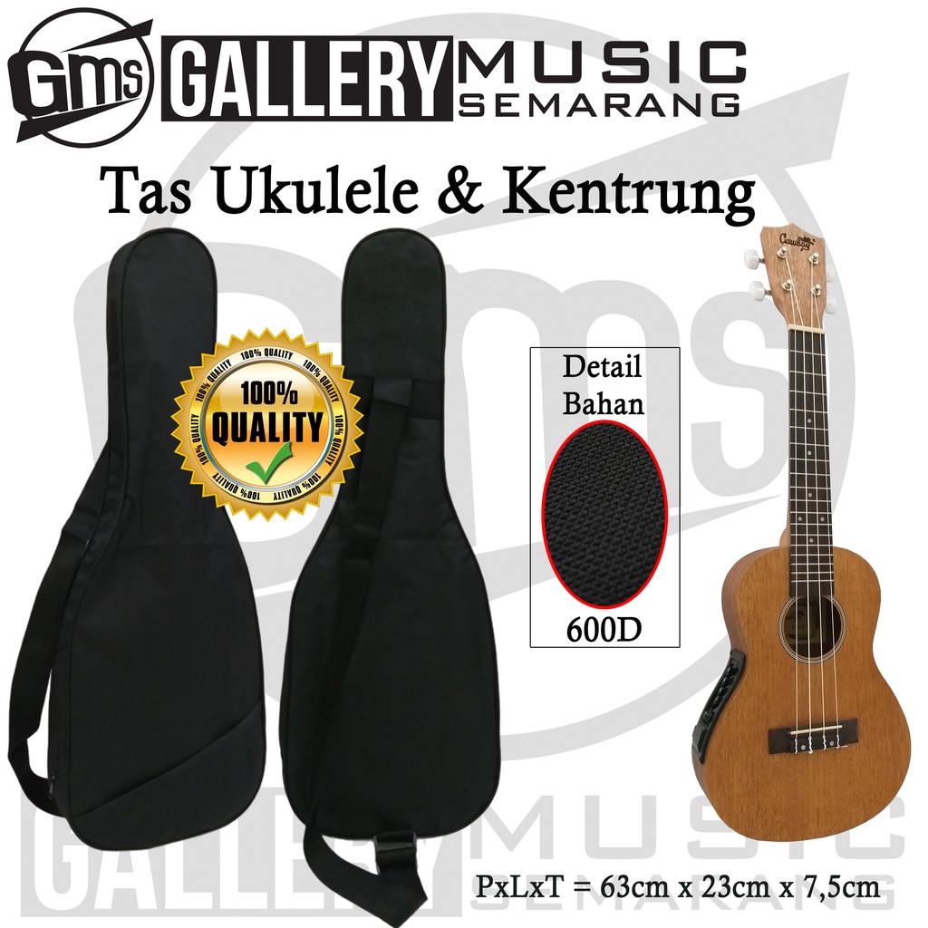 Tas Ukulele Cak Cuk Kentrung / Softcase Ukulele Cak Cuk Kentrung Bahan Kuat (A20)