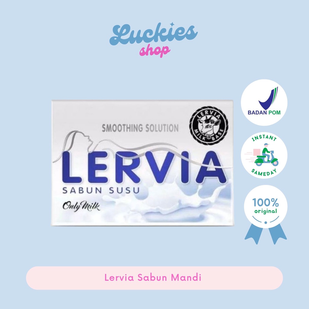 Lervia Sabun Mandi Sabun Susu Aroma 4 Variant 90gr Sabun Lervia Sabun Badan Harga Satuan