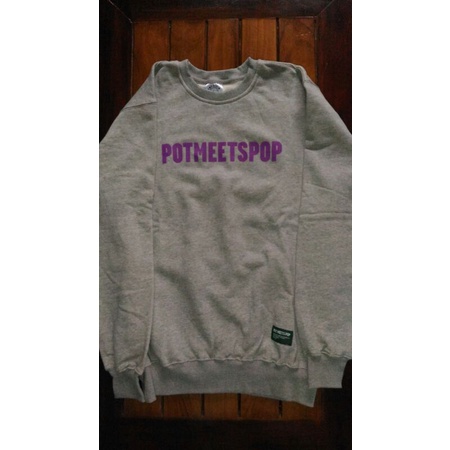 PMP DENIM CREWNECK NOT AYE, SAGE, MISCHIEF, ELHAUS