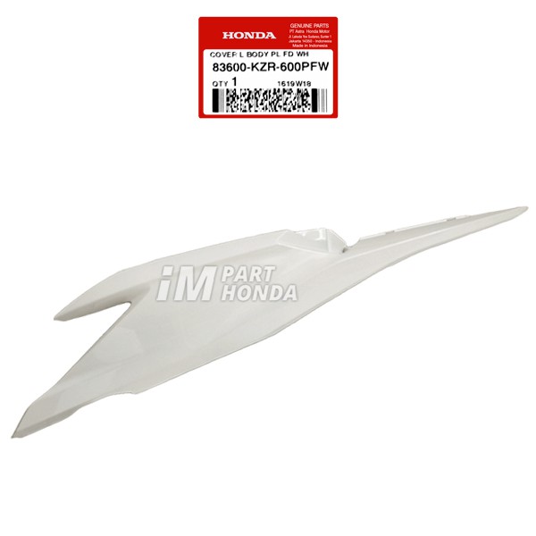 83600-KZR-600PFW Cover Body Kiri Vario 125 Old Lama 2012 - 2014 Putih JKT