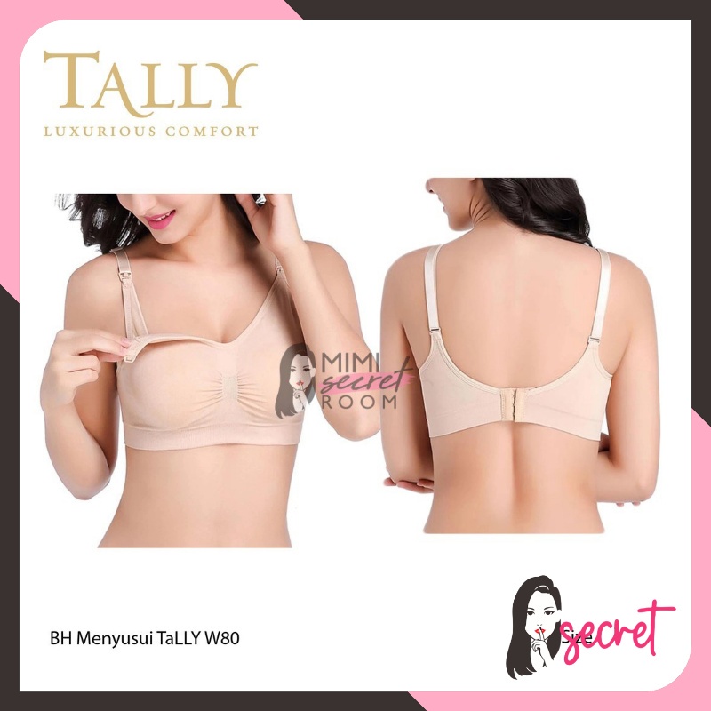 ❤ MIMI ❤ TALLY Bra Menyusui Seamless Bra Nursing Busa Tanpa Kawat BH W80