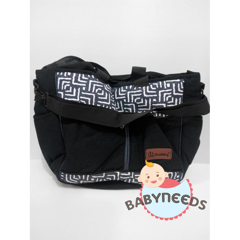 SALE Snobby Baby Tpt1871 Tas Bayi Besar Extra Saku Luxury