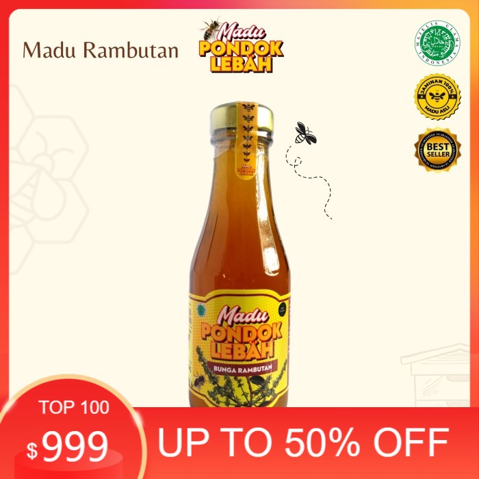 

Madu Rambutan 200 ml - MADU PONDOK LEBAH