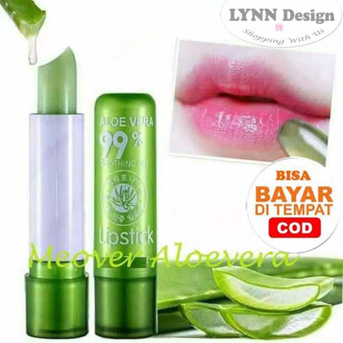 LIPBALM ALOEVERA 99% MEOVER KISS BEAUTY