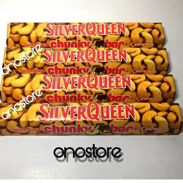 

Bnyak.yg suka Silverqueen Chunky Bar Cashew 100 gram/100 gr/100L4gi.po.puler ,..Q