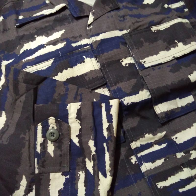 baju pdl KRI Pdl layar pdl TNI AL model asli ori bahan kain dingin sritex